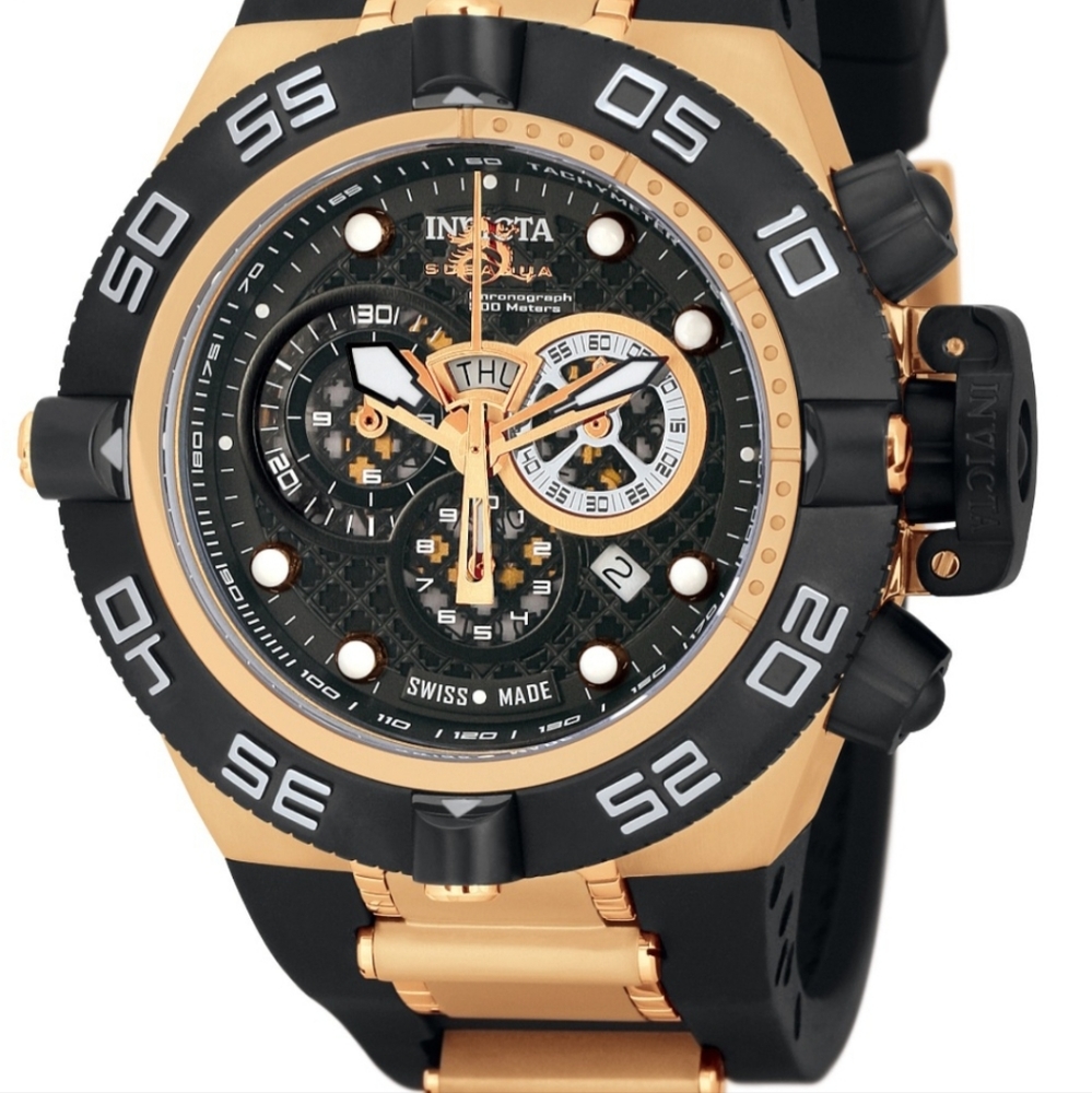 ORIGINAL RARE SWISS MADE INVICTA SUBAQUA NOMA IV MODEL NUMBER 6583